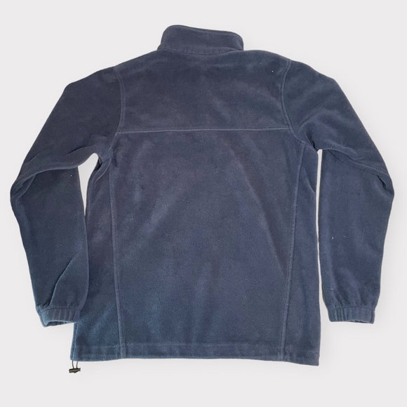 Columbia - Mens 1/2 Zip Fleece Pullover - Navy Blue -  Size S - Picture 3 of 7